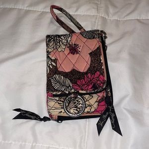 Small Vera Bradley wristlet